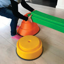 Gonge Build-N-Balance Balance Bropillesæt med Vippe Planke - H:24 cm. - Billede 1