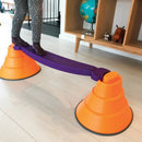 Gonge Build-N-Balance Balance Bropillesæt med Wobble Planke - H:24 cm. - Billede 1