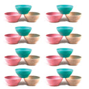 BIO Skål - 500 ml - Assorterede farver - 24 stk. - Billede 1