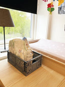 6 stk. Day foldbare opbevaringskasser - Castor Grey -  Large - Billede 1