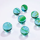 Glaskugler - Kasse med 24 x 100 stk  - Ø:16-18 mm. - Billede 1