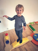 Wisdom Balancebane fremstillet i træ - Educational Advantage - fra 2 år - Billede 1