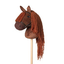Kæphest af poppeltræ - Brun - L:68 cm - Fra 3 år.