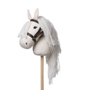 Kæphest af poppeltræ - Hvid - L:68 cm - Fra 3 år.