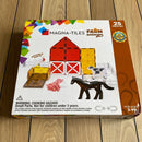 Magna-Tiles - Bondegårdsdyr - 25 dele - Fra 3 år.