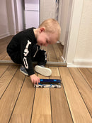 Legetøjsbiler - Busser - Sæt m 3 stk - 16 cm.