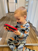 Legetøjsbiler - Busser - Sæt m 3 stk - 16 cm.