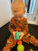 Infantino Babylegetøj - Babybolde 6 stk - med forskellige mønstre - Fra 6mdr+