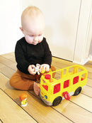 Fisher-Price Skolebus - med dansk tale - Fra 1 år. - Billede 1