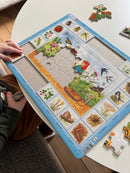 Puslespil i Pap fra Larsen - Natur - Sæt med 4 stk.